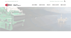 Desktop Screenshot of derrick.com